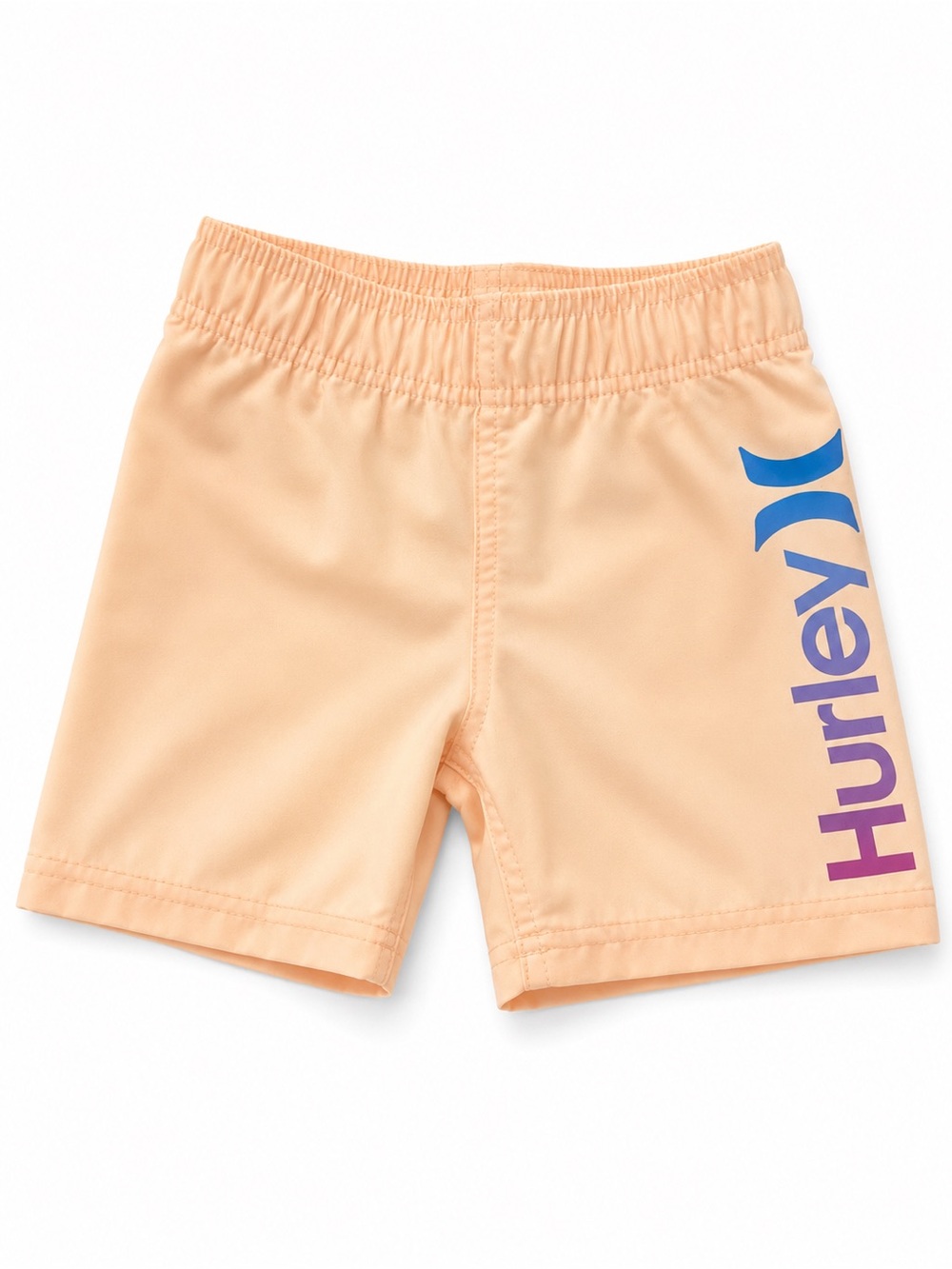 Hurley Beige Boardshorts with Blue and Purple Logo